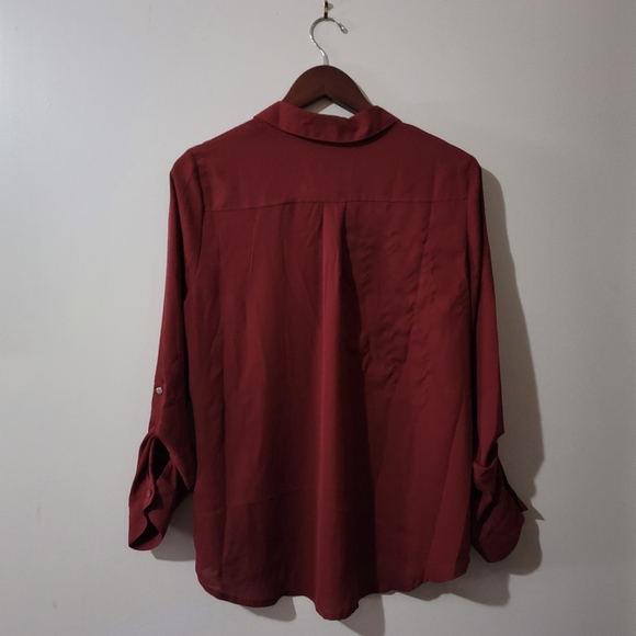 Womens Mesh Button Down - Picture 5 of 8